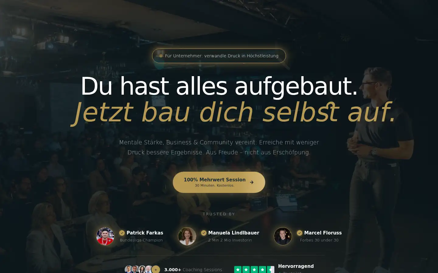Screenshot of stark-coaching.com