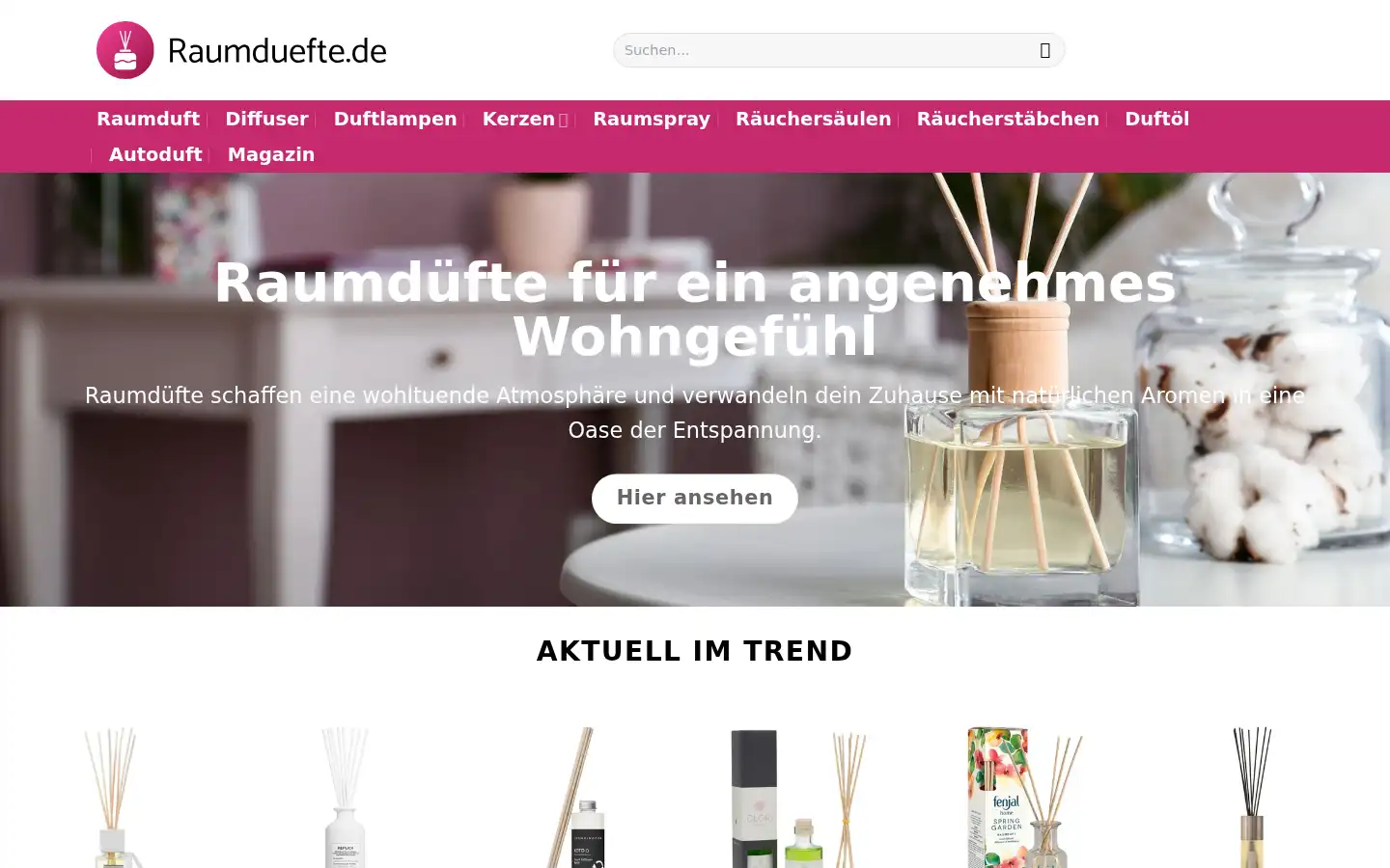Screenshot of starke-duefte.de