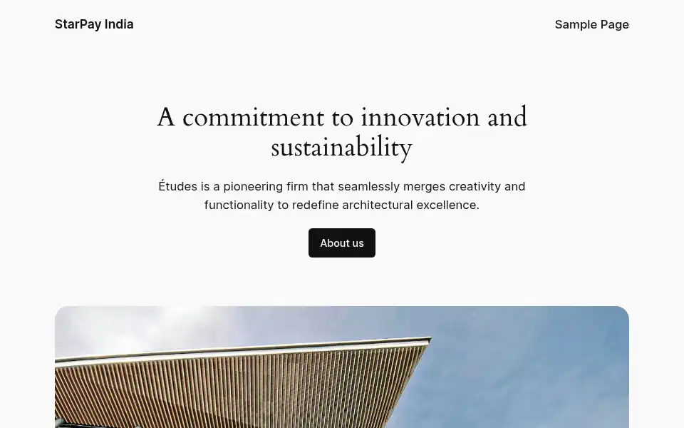 Screenshot of starpayindia.com