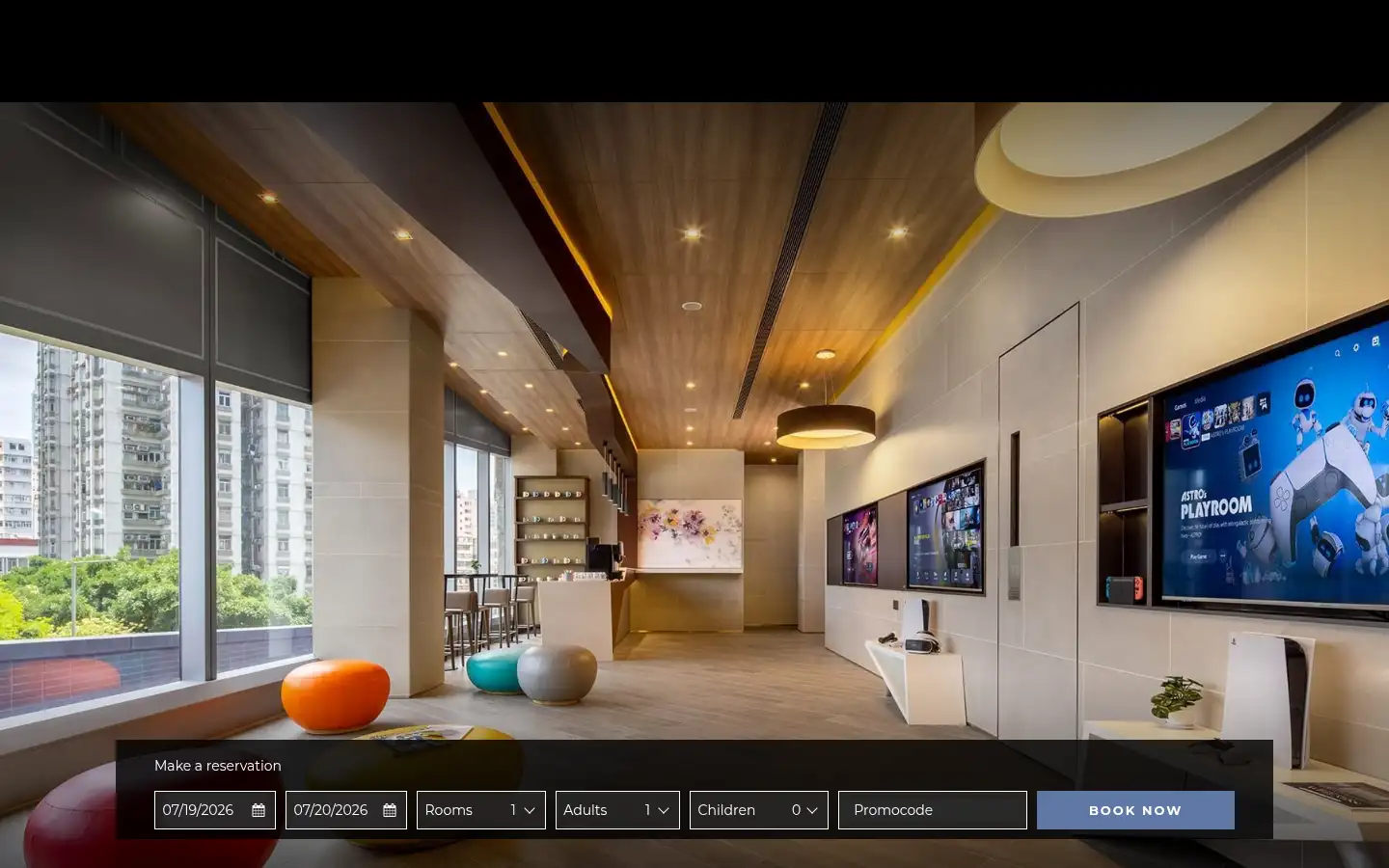 Screenshot of starphirehotel.com