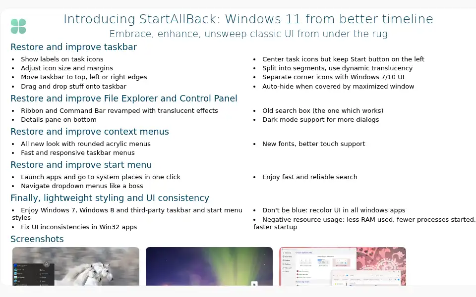 Screenshot of startallback.com
