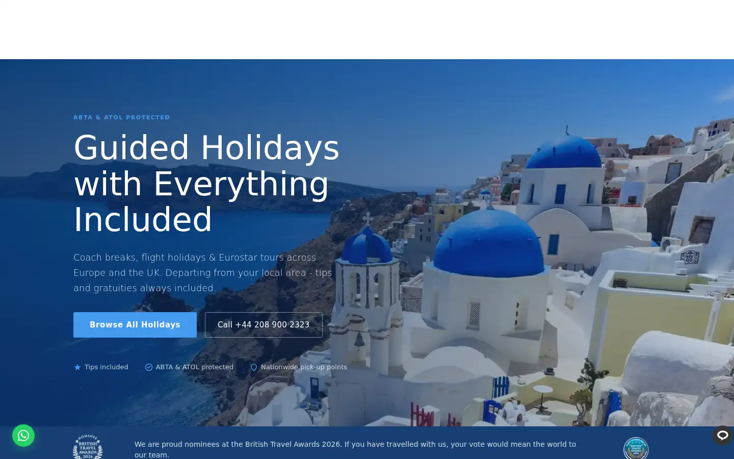 Screenshot of startours.co.uk