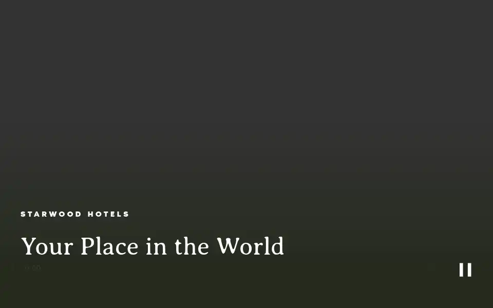 Screenshot of starwoodhotels.com
