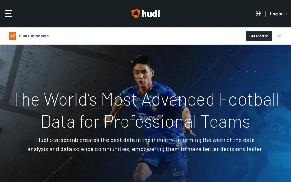 Screenshot of statsbomb.com