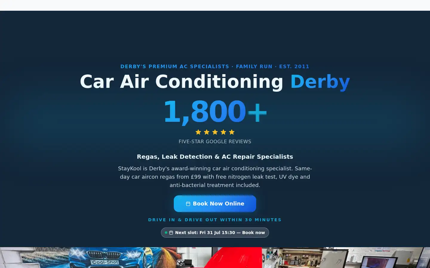 Screenshot of staykool.co.uk