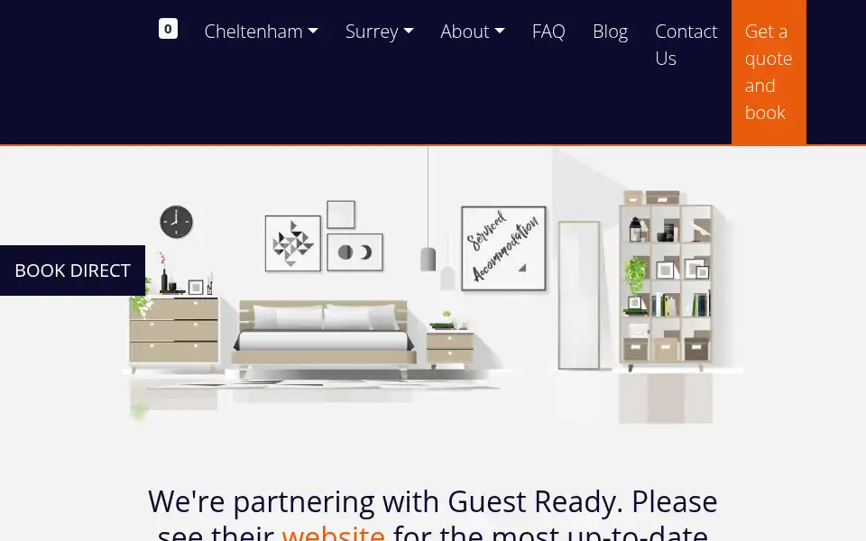Screenshot of staylets.co.uk