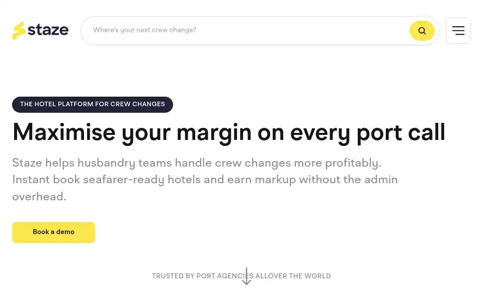 Screenshot of staze.com