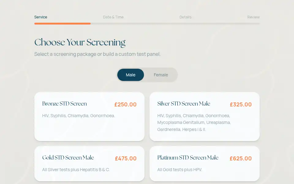 Screenshot of stdcheck.london