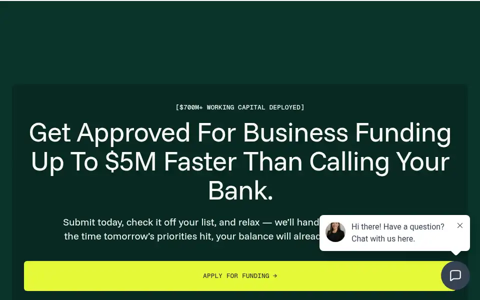 Screenshot of steadycapitalsolutions.com