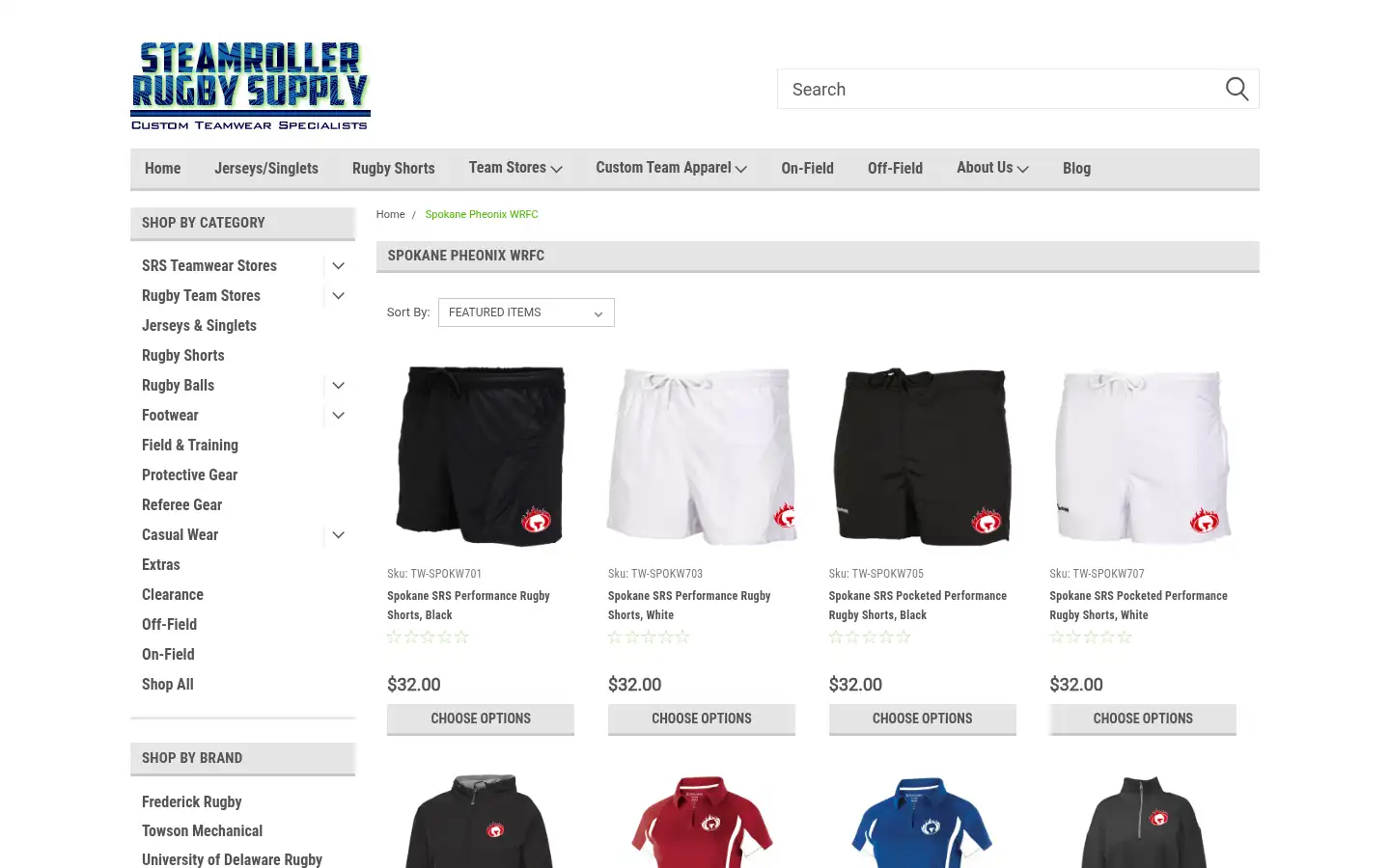 Screenshot of steamrollerrugby.com