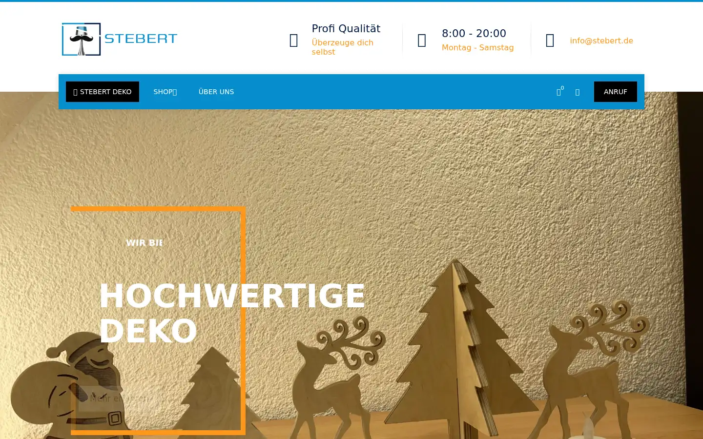 Screenshot of stebert.de
