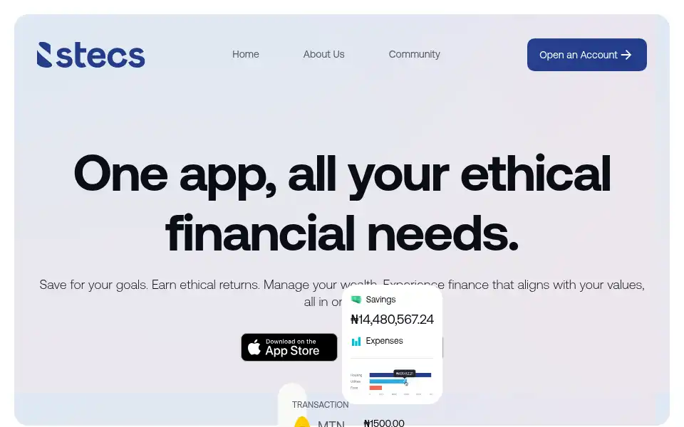 Screenshot of stecs.ng