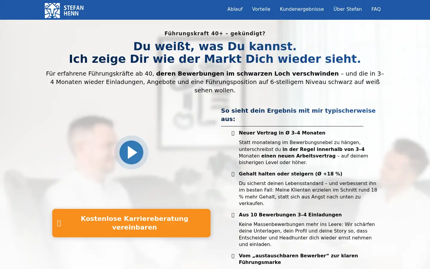 Screenshot of stefanhenn.de