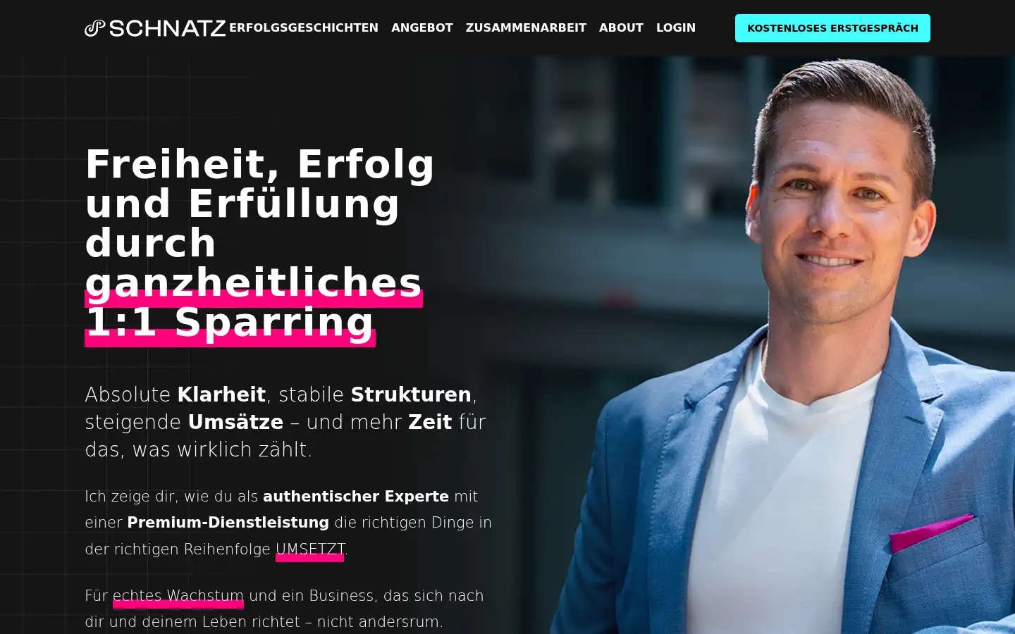 Screenshot of stefanschnatz.de