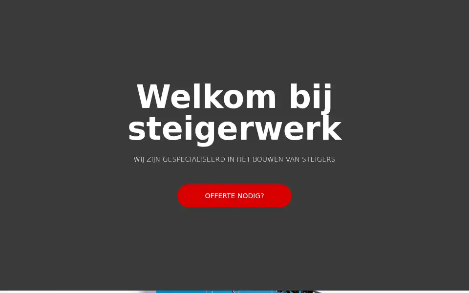 Screenshot of steigerwerk.be