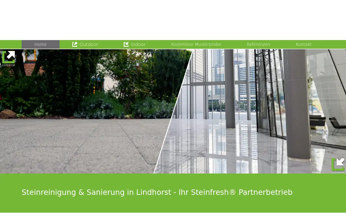 Screenshot of steinfresh-hannover.de