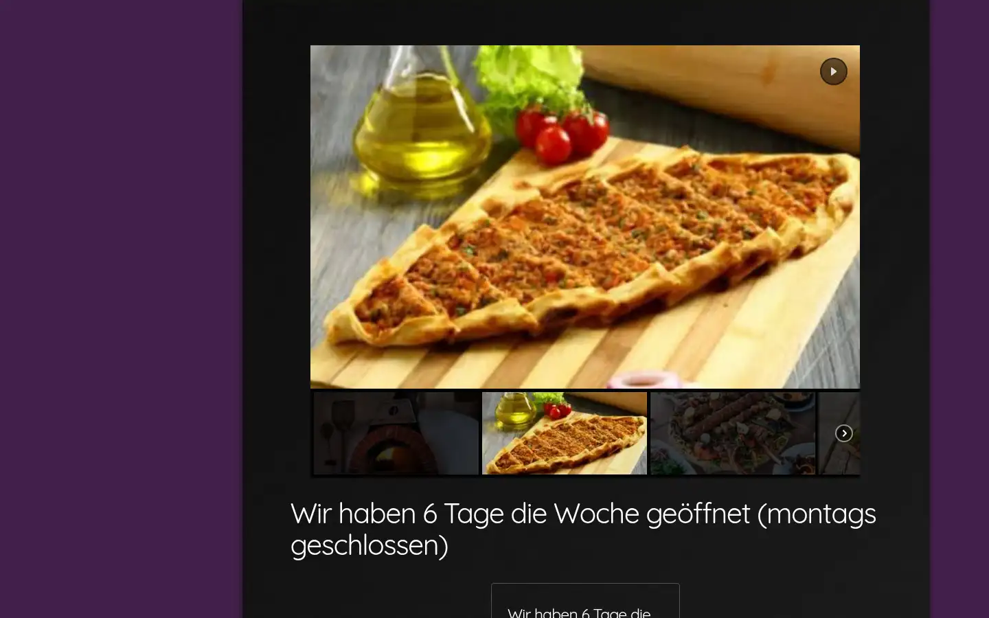 Screenshot of steinkebappizzahaus.com