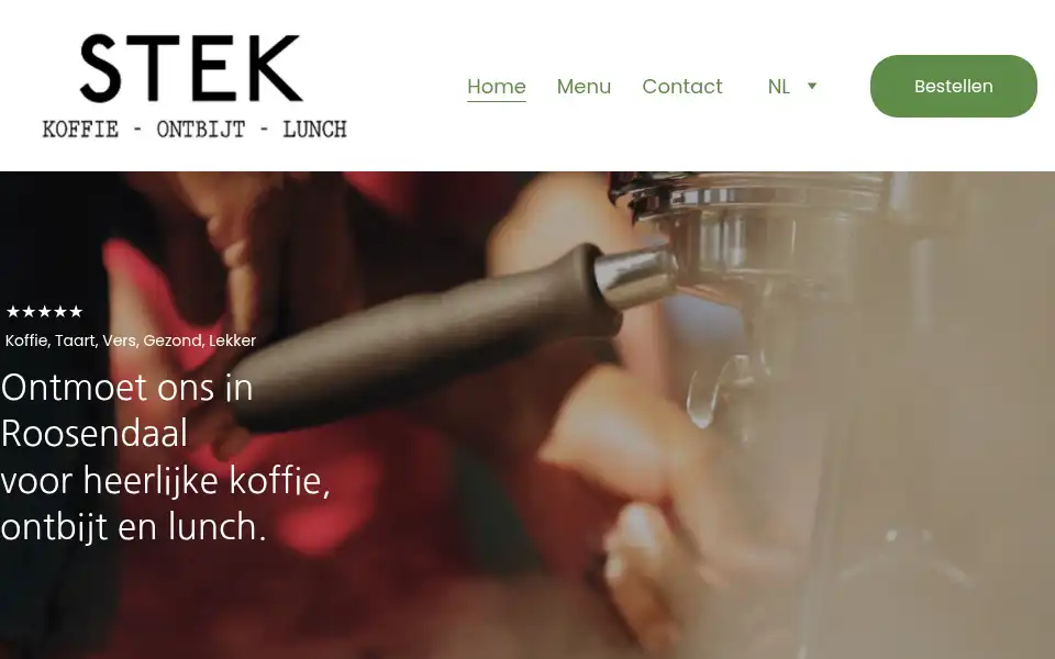 Screenshot of stek-roosendaal.nl