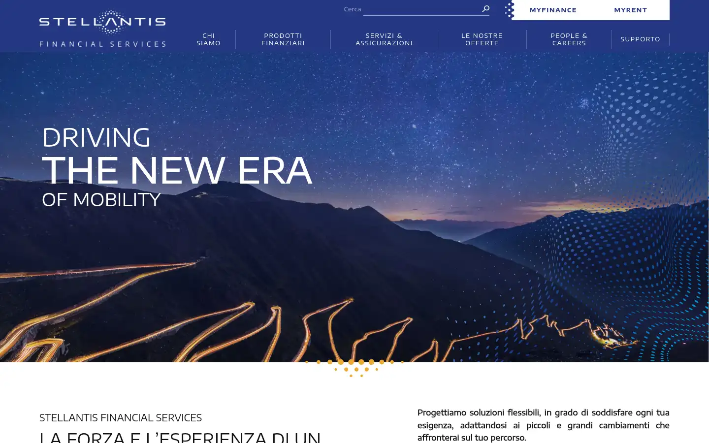 Screenshot of stellantis-financial-services.it