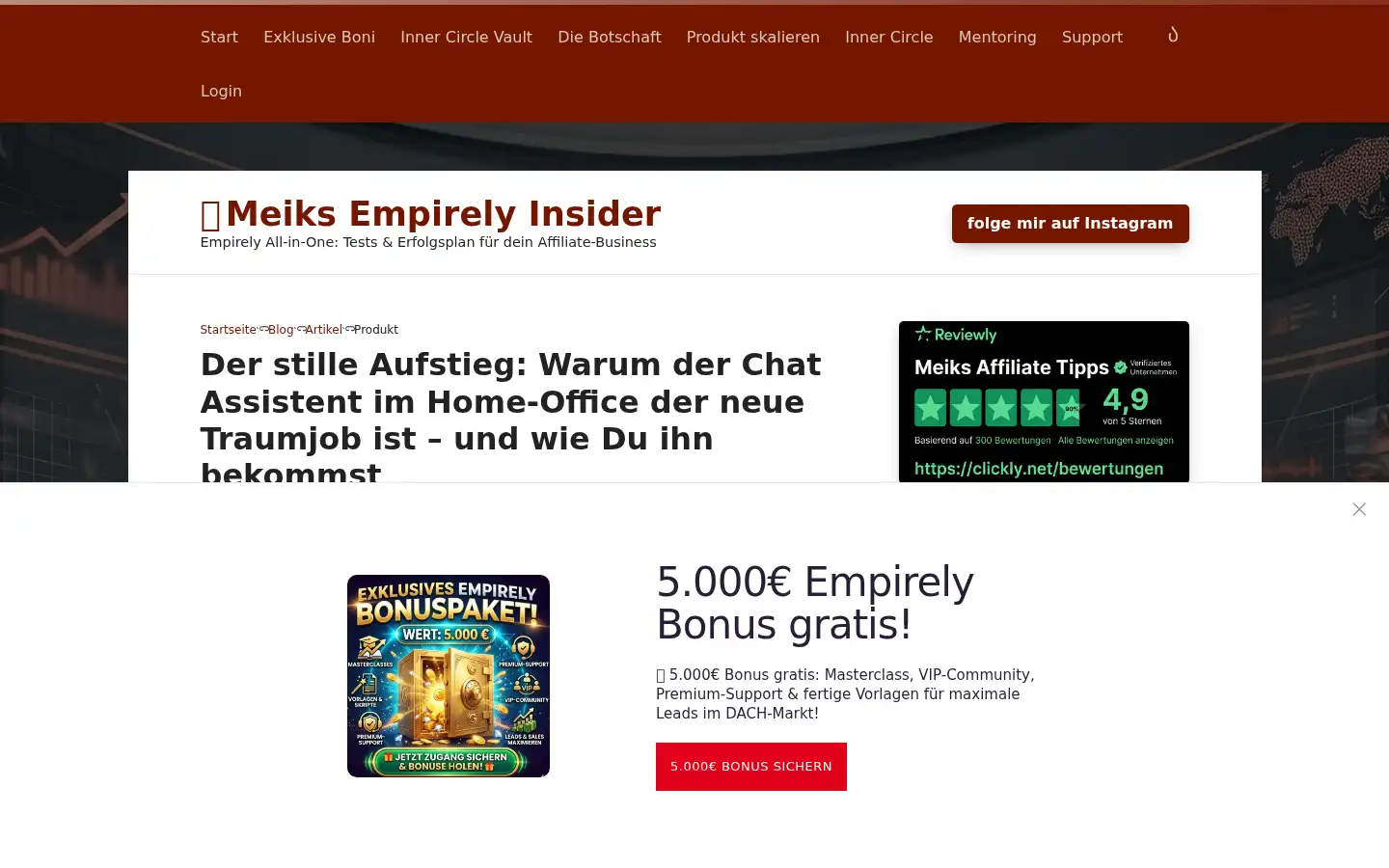 Screenshot of stellenmanufaktur.de