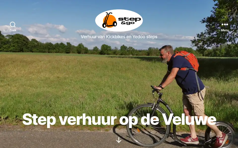 Screenshot of stepengo.nl