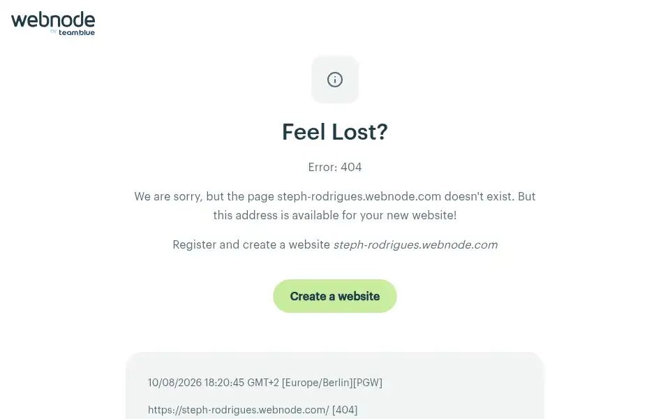 Screenshot of steph-rodrigues.webnode.com