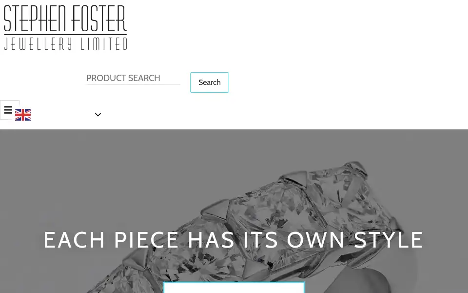 Screenshot of stephenfosterjewellery.com
