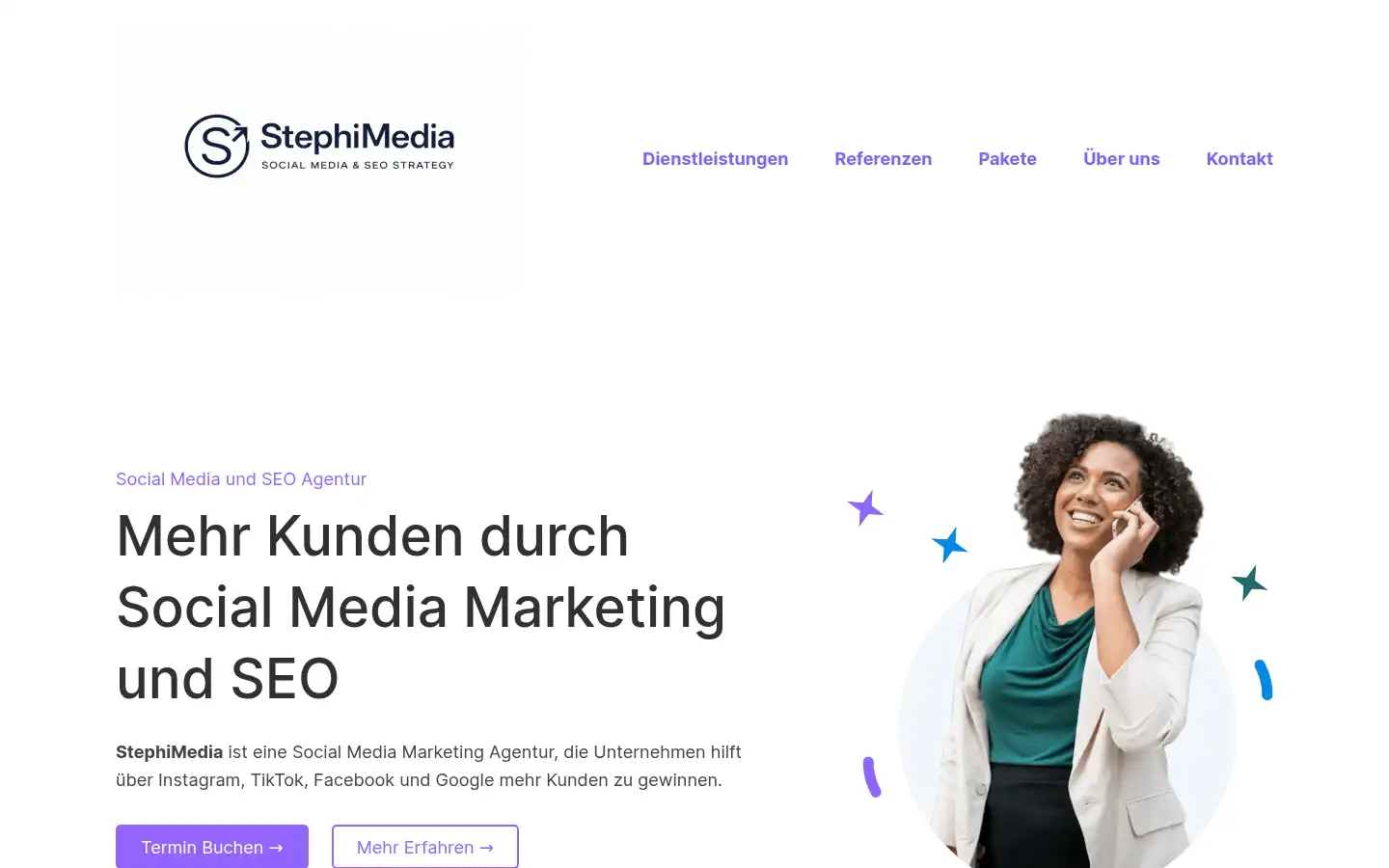 Screenshot of stephimedia.de