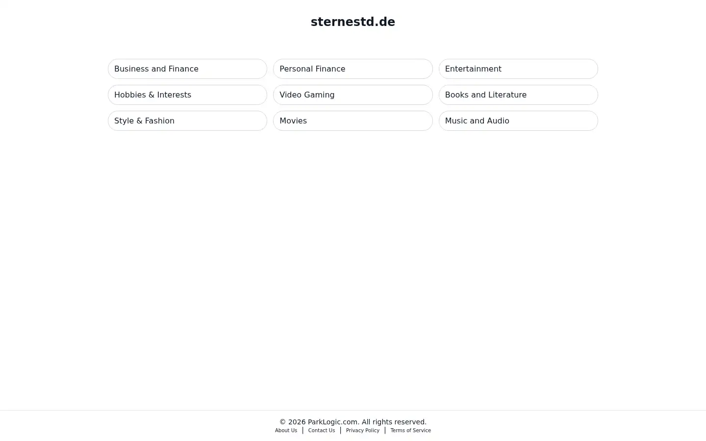Screenshot of sternestd.de