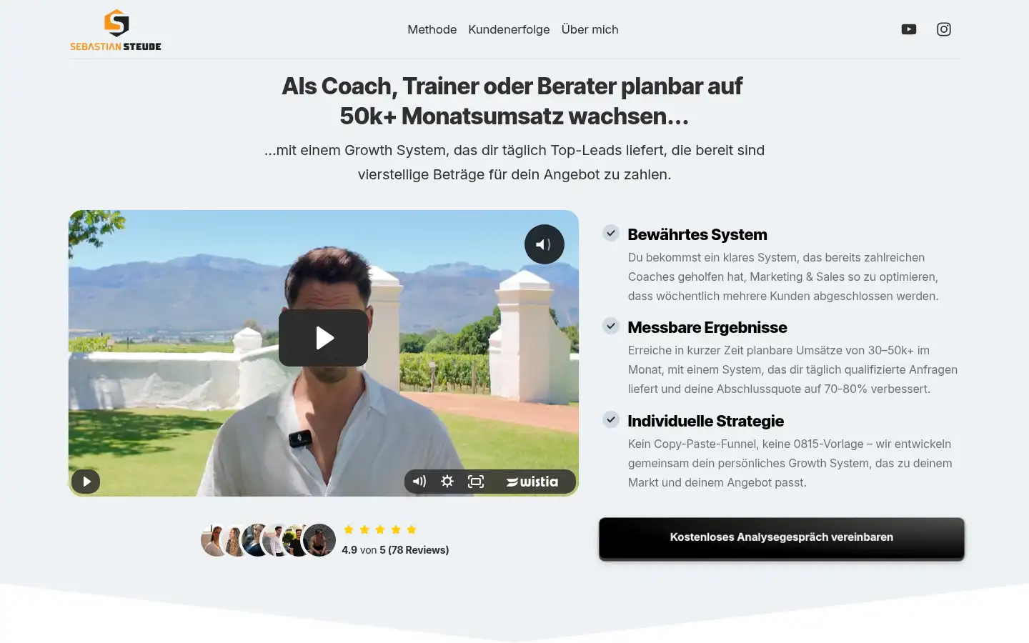 Screenshot of steudeconsulting.de