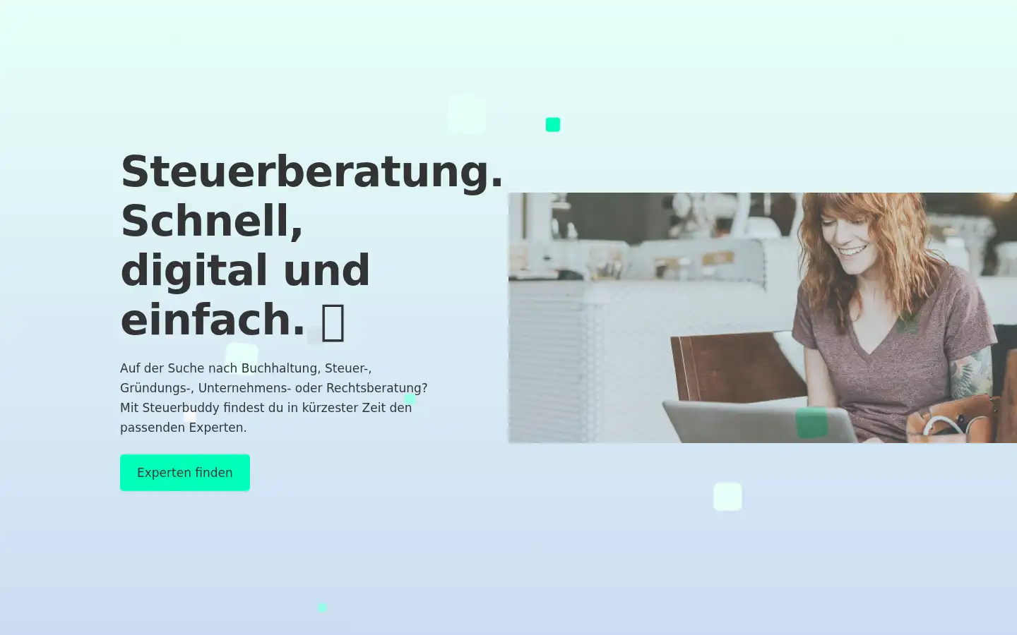 Screenshot of steuerbuddy.com