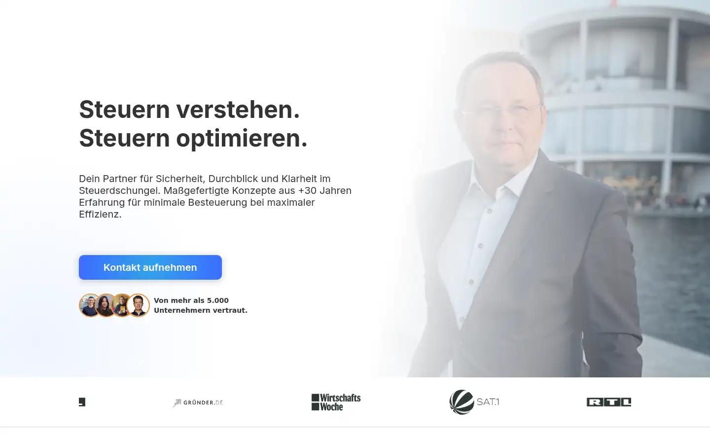 Screenshot of steuerkonzepte.de