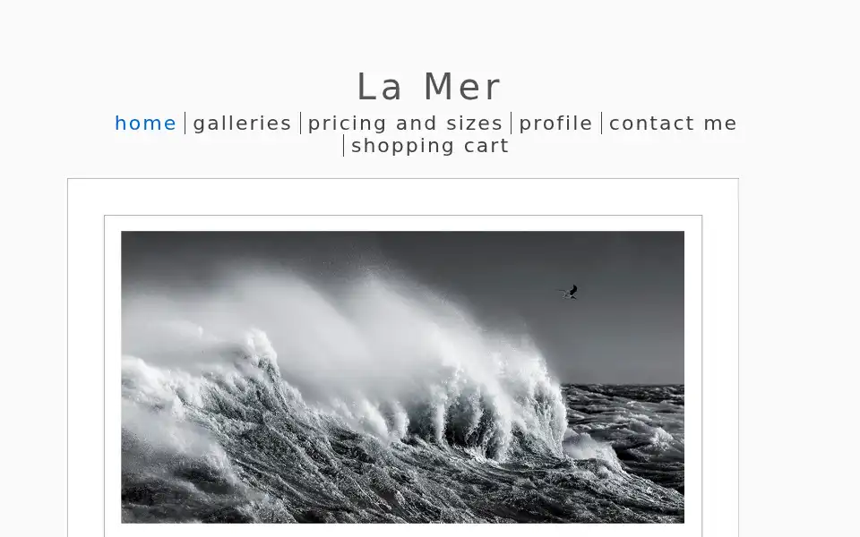 Screenshot of stevemelrosephotography.co.uk