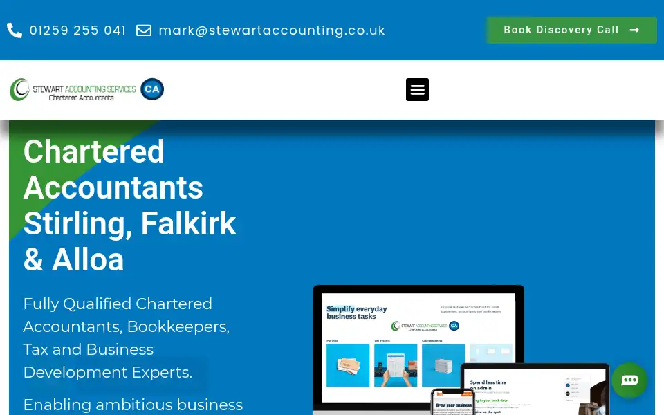 Screenshot of stewartaccounting.co.uk