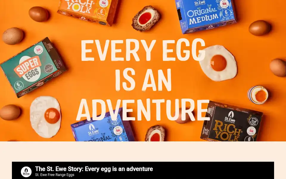 Screenshot of steweeggs.com