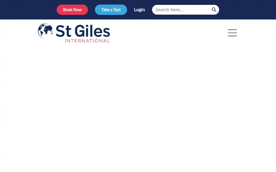 Screenshot of stgiles-international.com