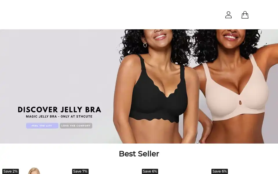 Screenshot of sthcute.com