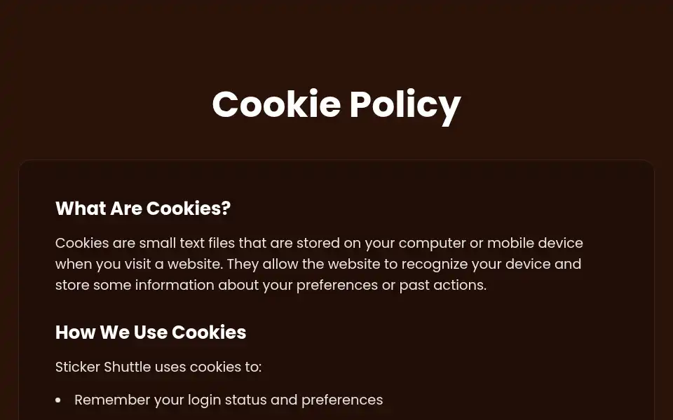 Screenshot of stickerbull.com
