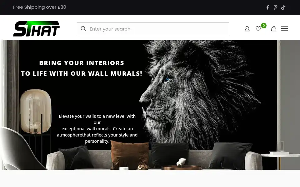 Screenshot of stickthat.co.uk