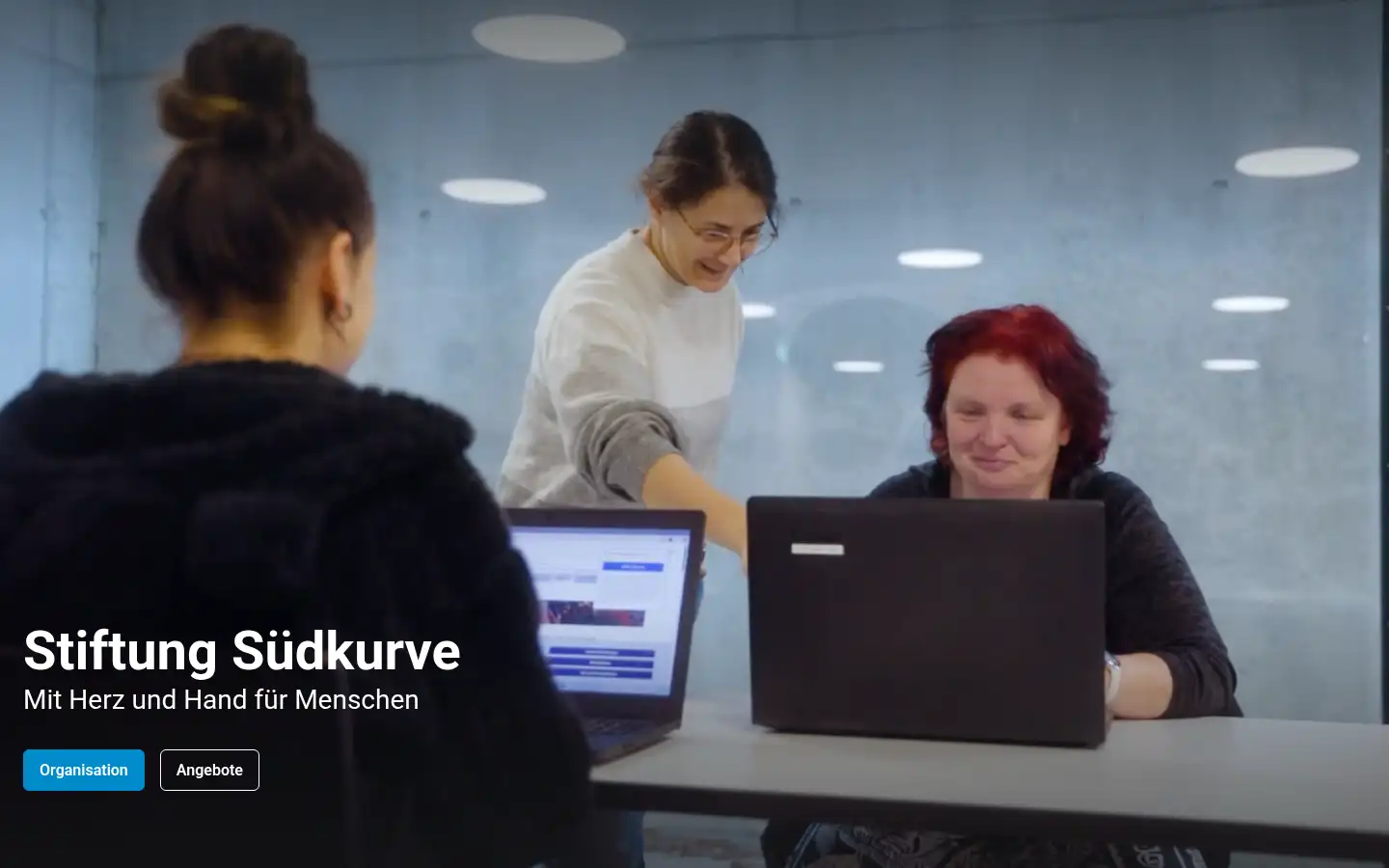 Screenshot of stiftung-suedkurve.ch