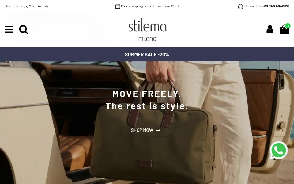 Screenshot of stilema.com