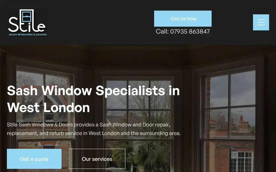 Screenshot of stilesashwindows.com