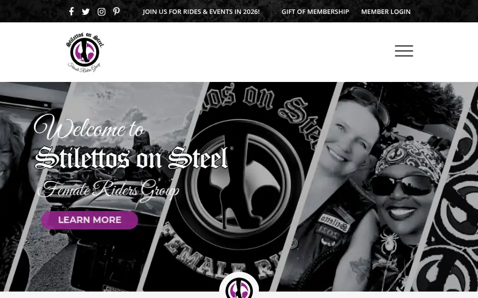 Screenshot of stilettosonsteel.com