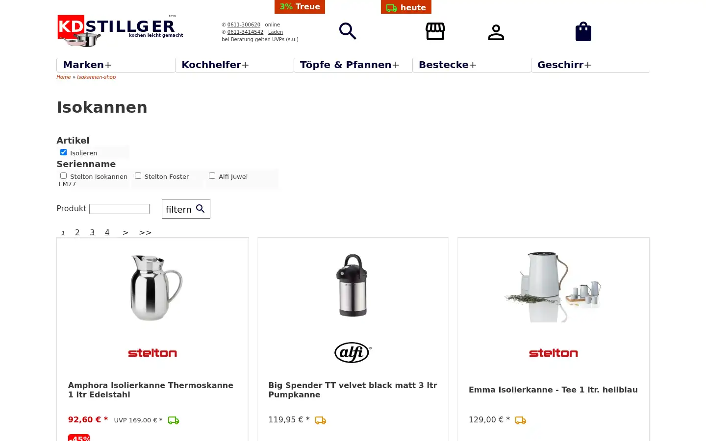 Screenshot of stillger.eu