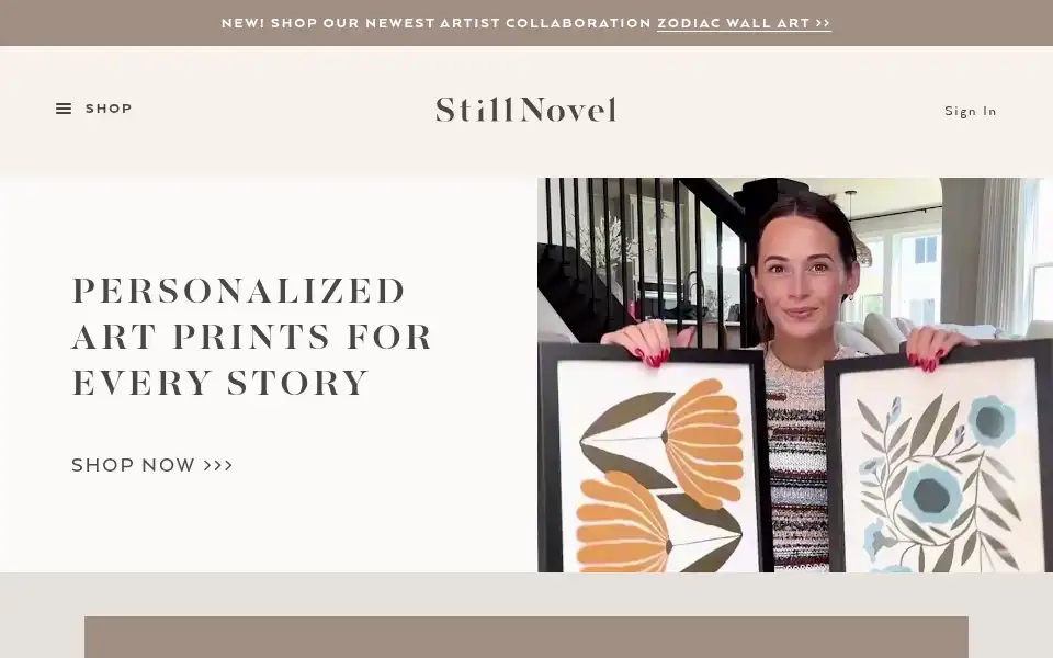Screenshot of stillnovel.com