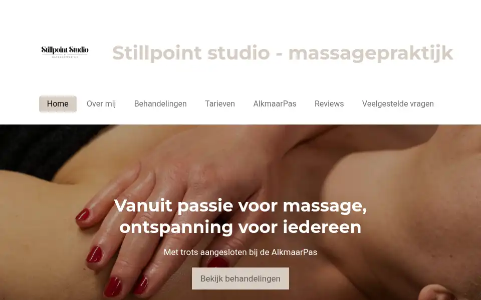 Screenshot of stillpointstudio.nl