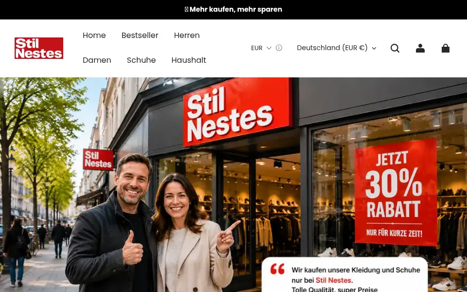 Screenshot of stilnestes.com