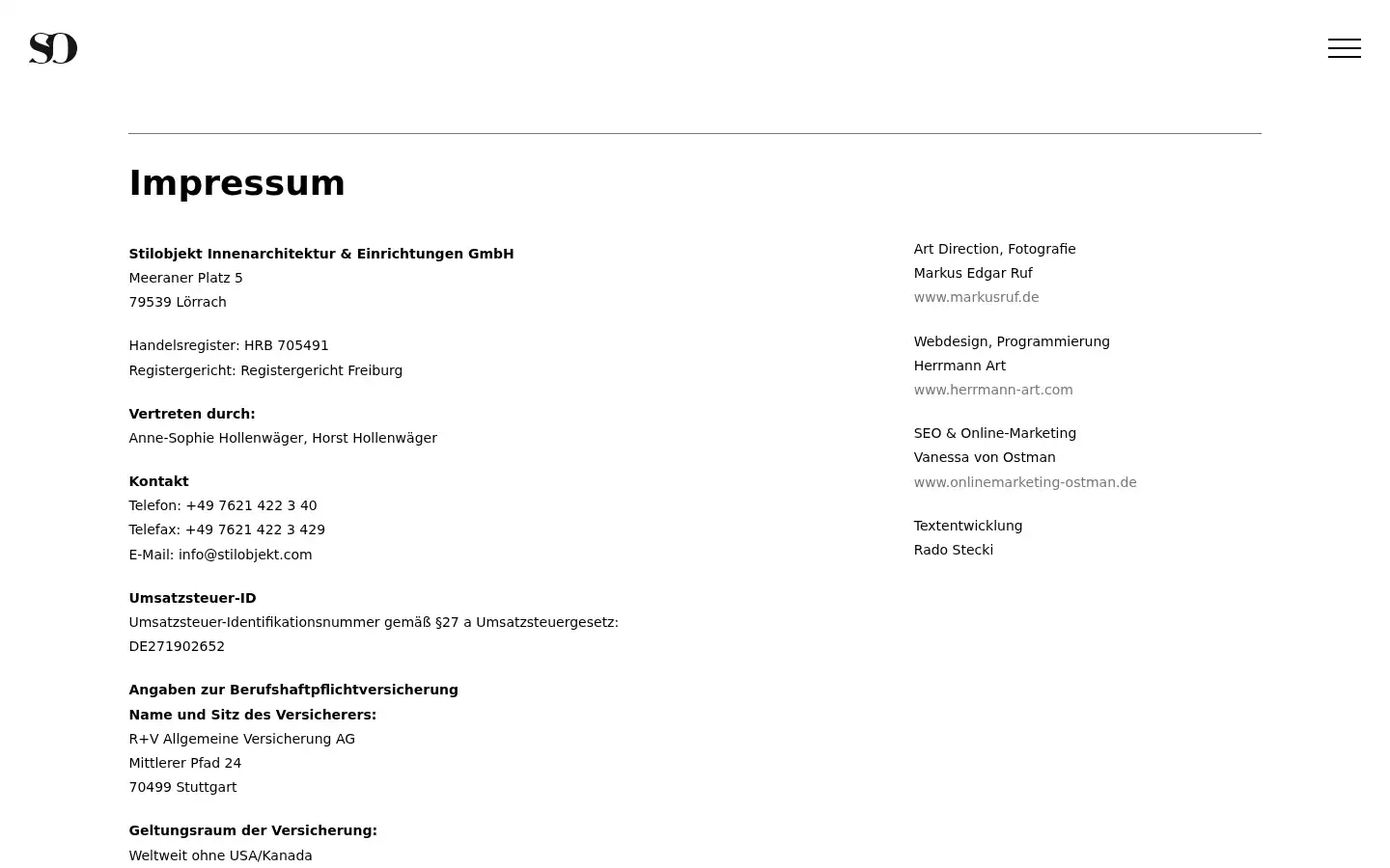 Screenshot of stilobjekt.com