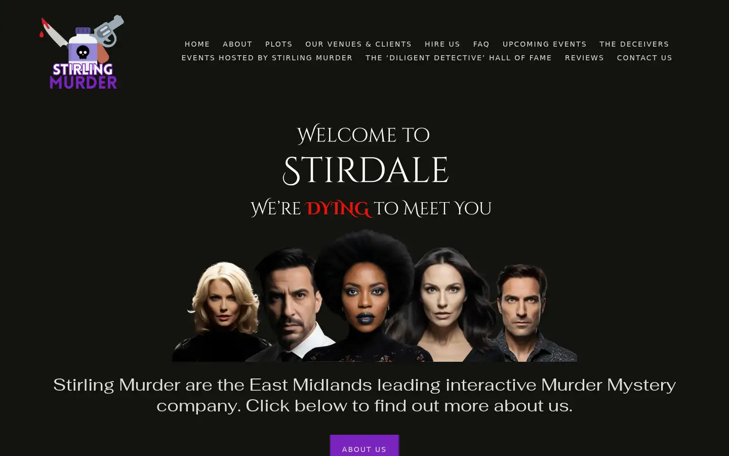 Screenshot of stirlingmurder.co.uk