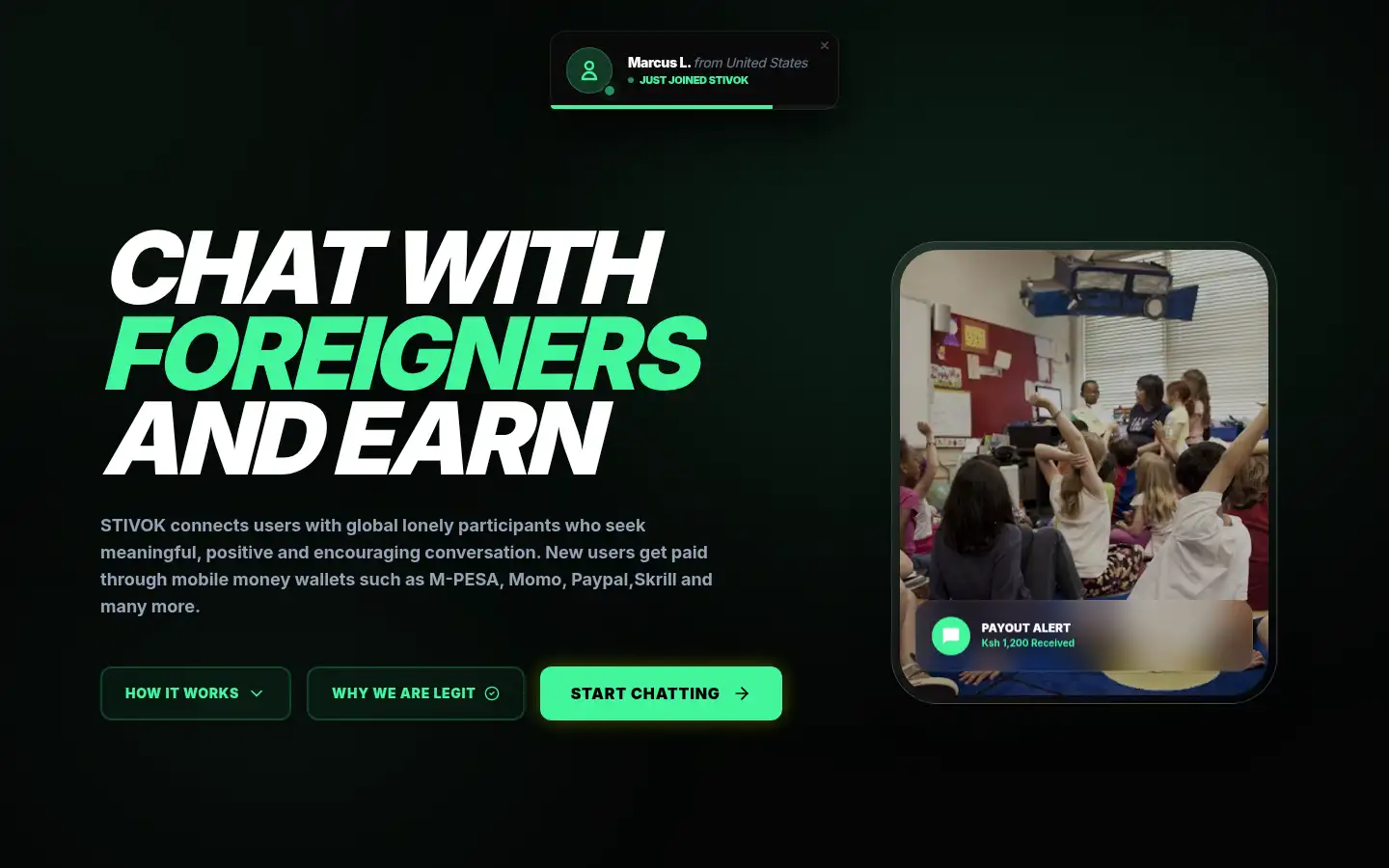 Screenshot of stivok.com